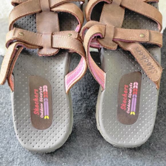 Skechers Outdoor Lifestyle Women's Sandals - Size 8- Hook & Loop Straps - Picture 9 of 11